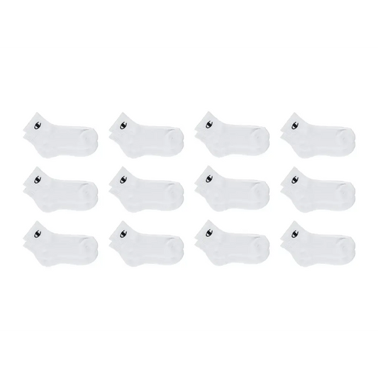 Champion unisex child Kids Multipacks Socks Quarter 12pk - White 7 9 US - Quarter 12pk - White / 7-9