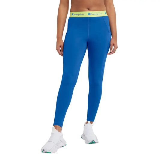 Champion Womens Absolute Leggings 7/8 Tights Moisture-Wicking Script Waistband 25’’ Inseam Odyssey X-Small - Odyssey