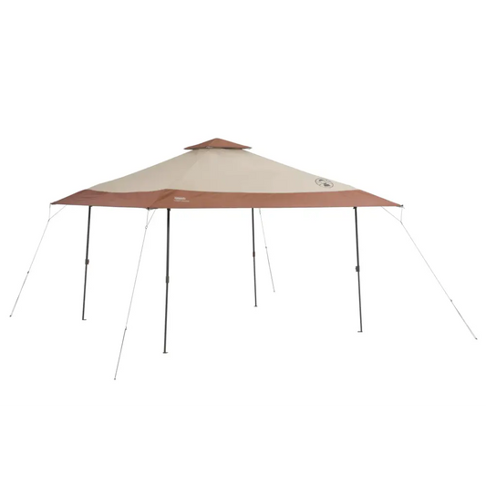 Coleman 13x13ft Instant Canopy Sun Shelter Portable Shade Tent Sets Up in 3 Minutes Vented Roof for Airflow Great
