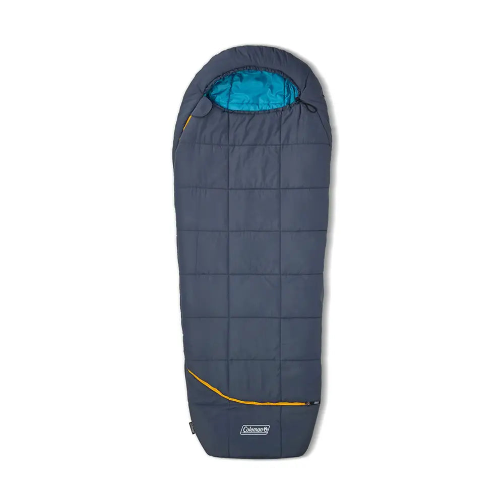 Coleman Big Bay Mummy Sleeping Bag Cool-Weather 0°F/20°F/40°F Big & Tall Size with Foot Ventilation for Adults Ideal