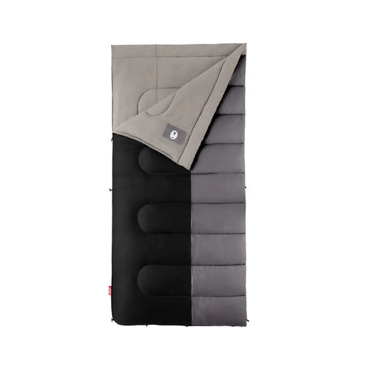 Coleman Biscayne 40°F Big and Tall Sleeping Bag - Pfas-free / Grey