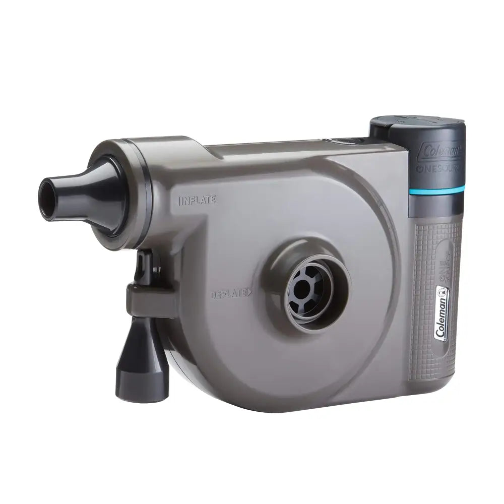 Coleman OneSource Rechargeable Camping Gear: Camp Shower Vacuum Fan Speaker Air Pump with Interchangeable Battery - Pump