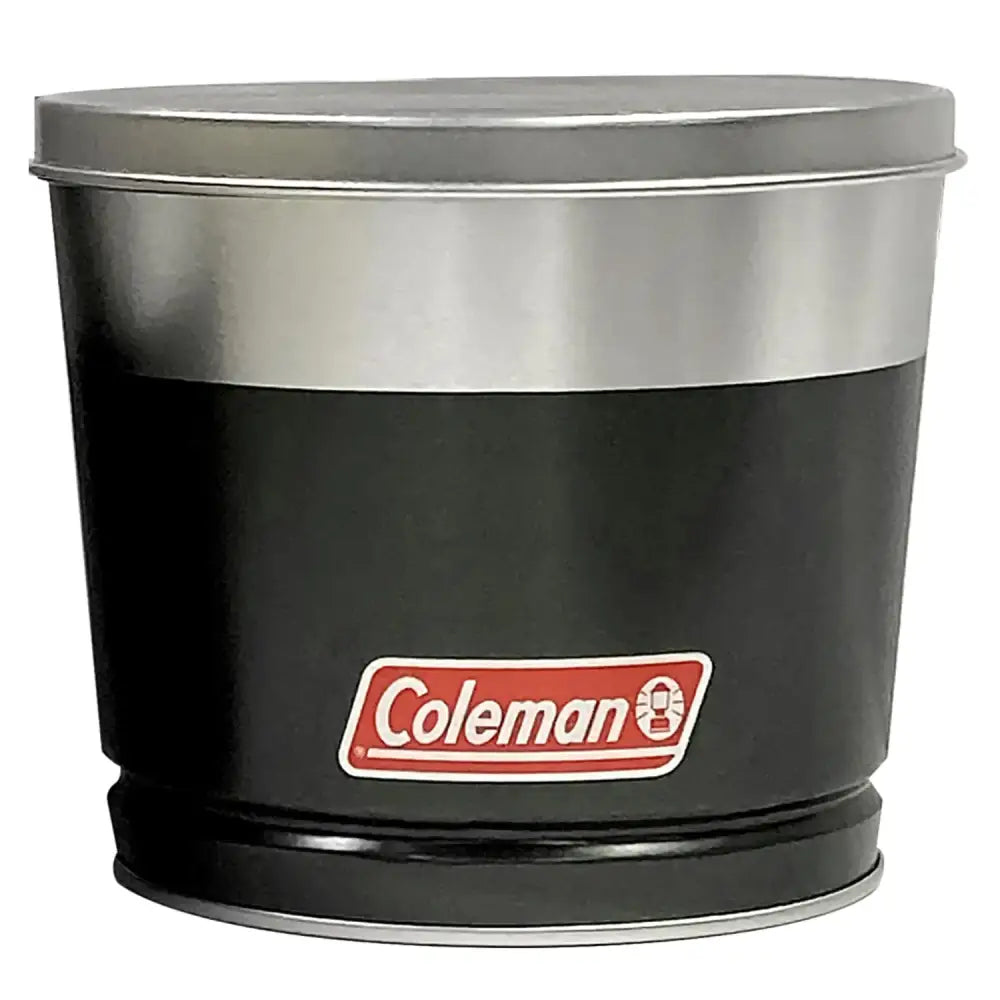 Coleman Outdoor Citronella Candle Decorative Tin Candle for Patio Backyard Outdoor Camping Candle Black Tin Candle