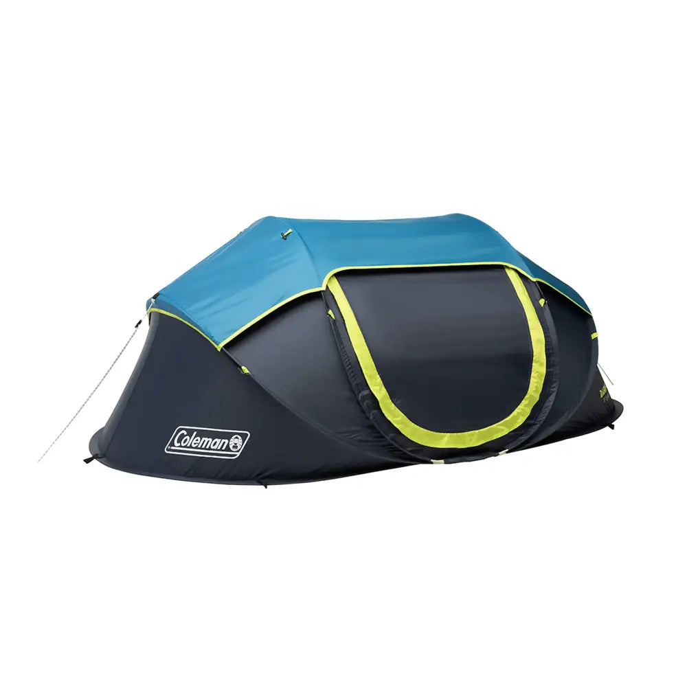 Coleman Pop-Up Camping Tent with Dark Room Technology 2/4 Person Tent Sets Up in 10 Seconds & Blocks 90% of Sunlight
