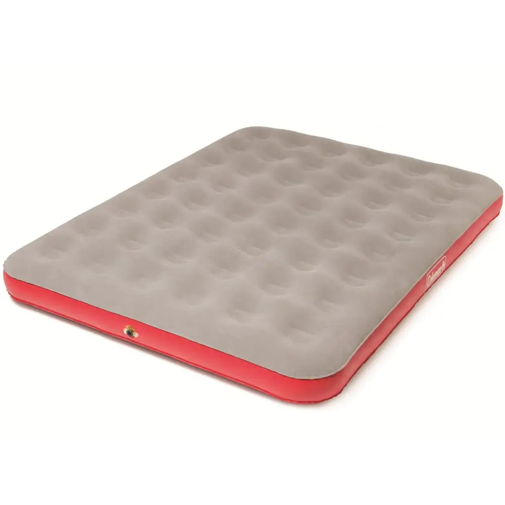 Coleman QuickBed Single-High Inflatable Air Mattress Leak-Free Airbed with Plush Top & Included Carry Bag