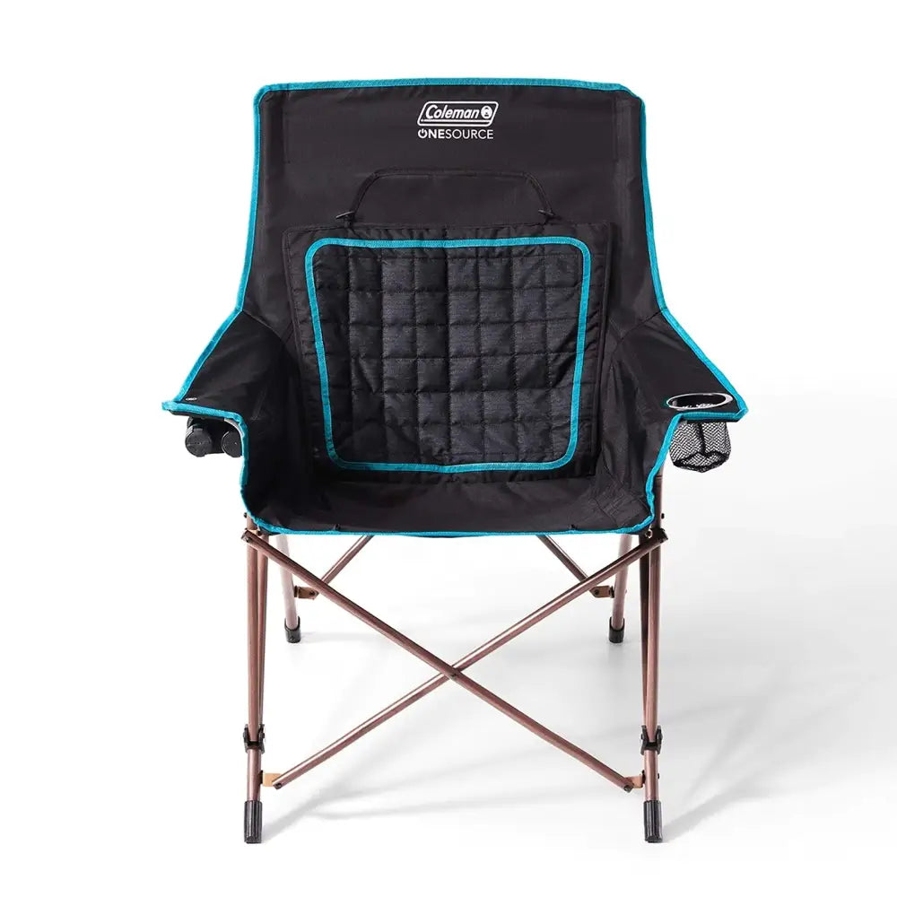 Coleman Rechargeable Heated Camping Chair | OneSource Heated Chair & Lithium Ion Battery - Chair