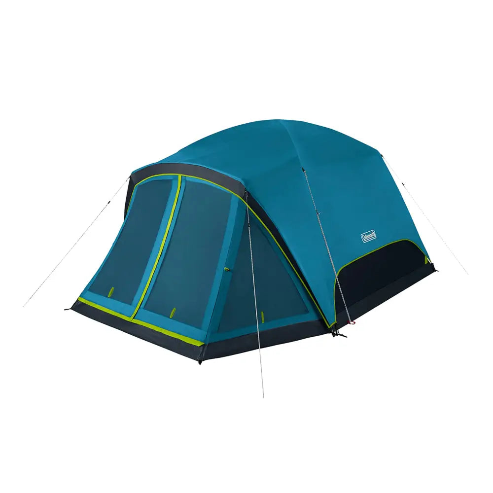 Coleman Skydome 6-Person Screen Room Camping Tent with Dark Room Technology - 6-person