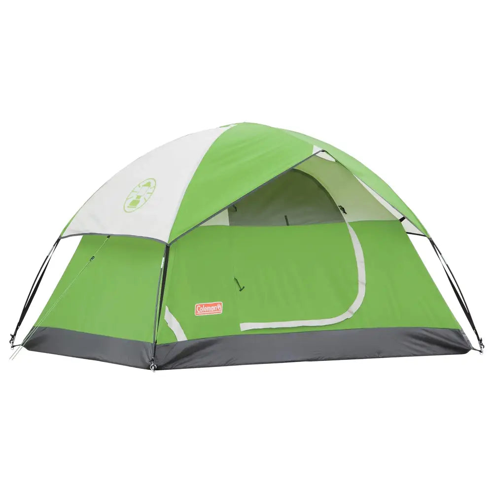 Coleman Sundome Camping Tent 2/3/4/6 Person Dome Tent with Snag-Free Poles for Easy Setup in Under 10 Mins Included