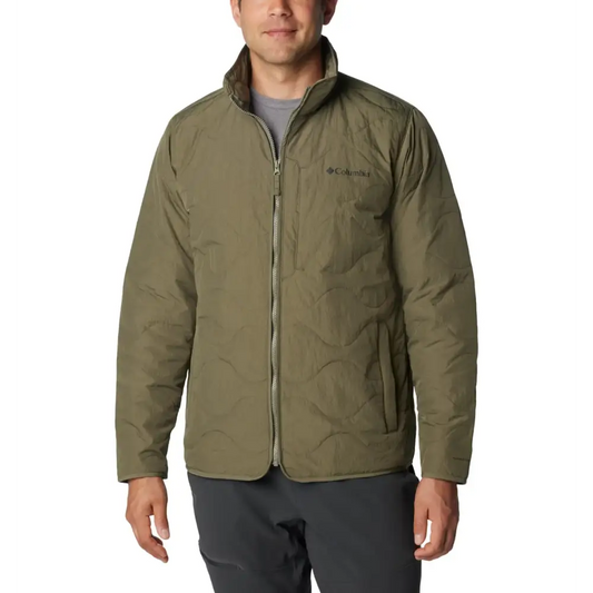 Columbia Mens Birchwood Jacket Stone Green Large - Stone Green / Large