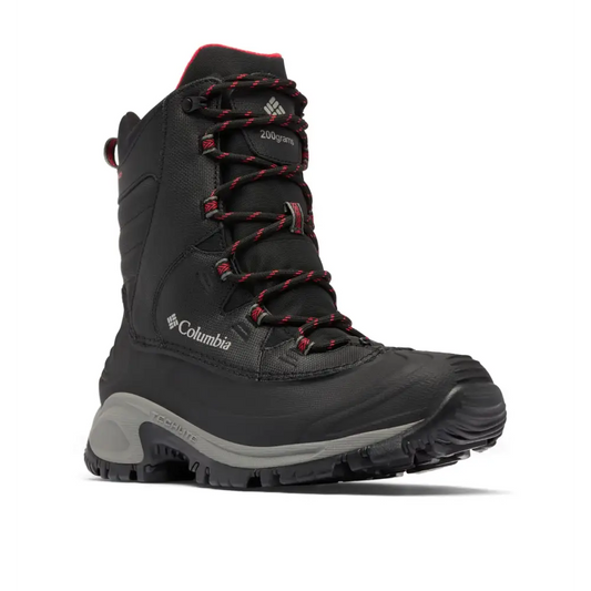 Columbia Mens Bugaboot III 2024 Black/Bright Red 7.5 - 2024 Black/Bright Red / 7.5