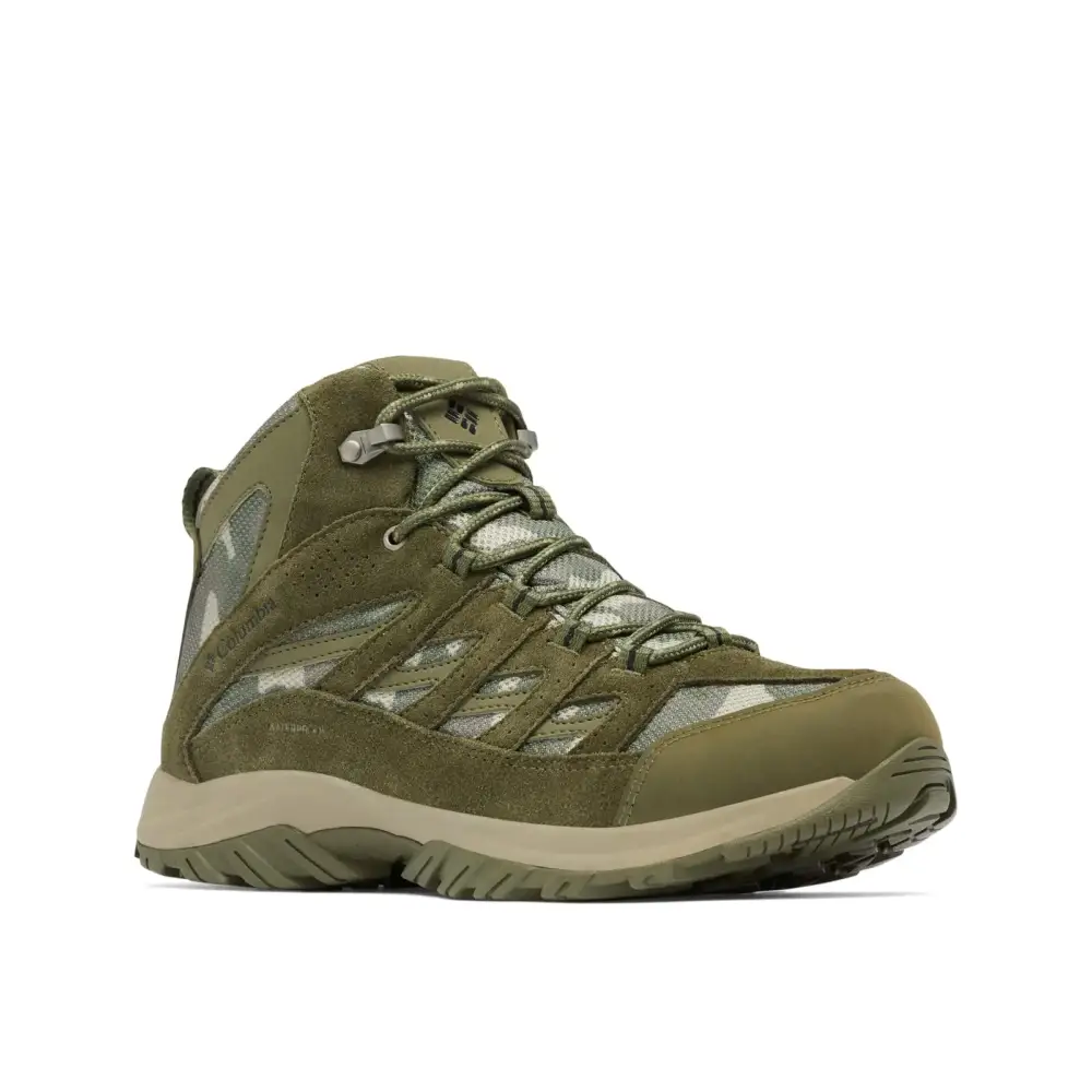 Columbia Mens Crestwood Mid Waterproof Nori/Black 9.5 - Nori, Black / 9.5