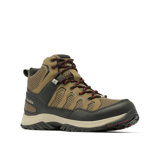 Columbia Mens Granite Trail Mid Waterproof Mud/Black 8 - Mud/Black / 8 Wide