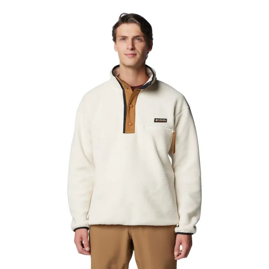 Columbia Mens Helvetia II Half Snap Fleece Chalk XX-Small - Chalk / XX-Small