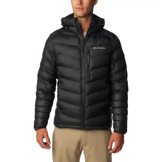 Columbia Mens Labyrinth Loop II Hooded Jacket Black 3X Tall - Black / 3X Tall