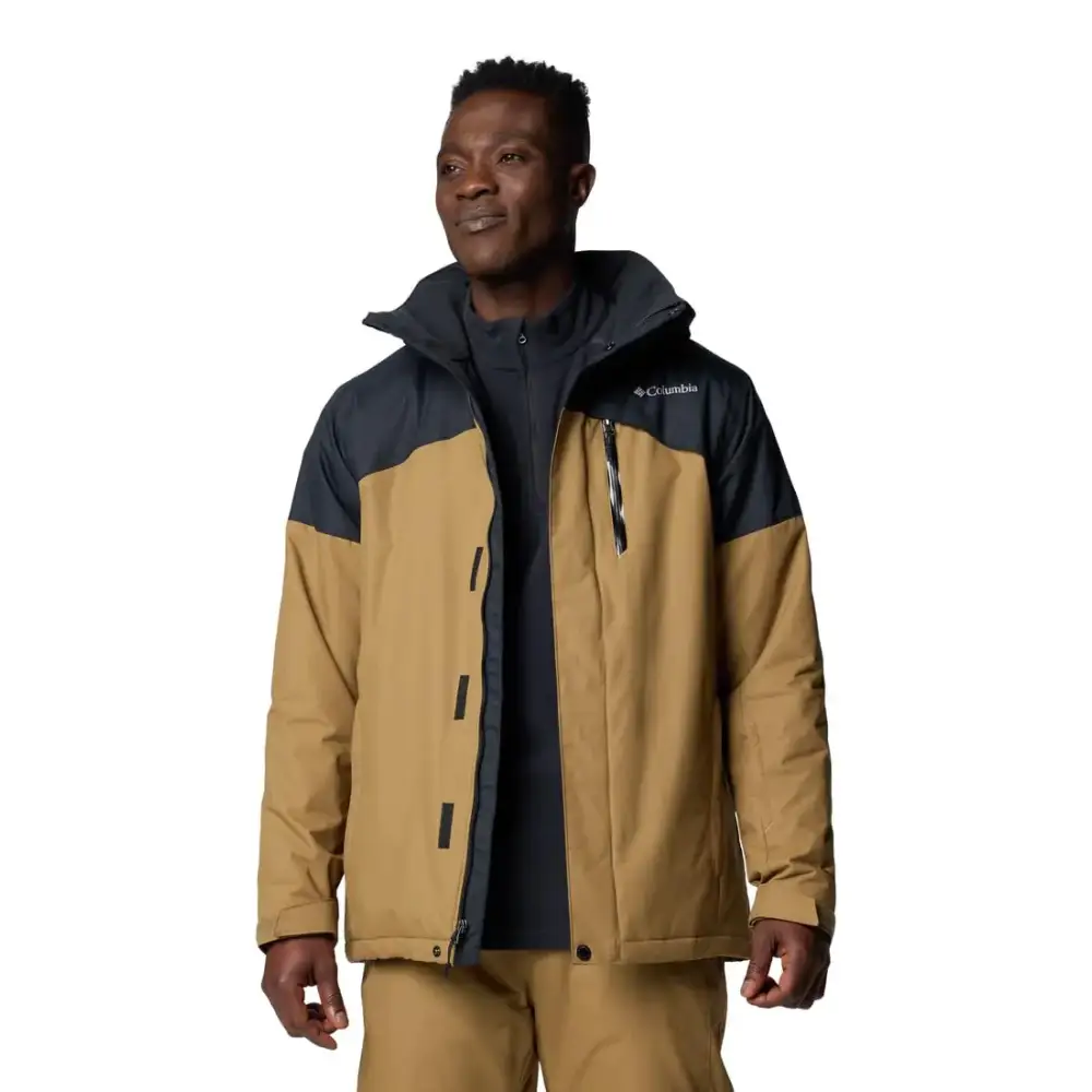 Columbia Mens Last Tracks II Jacket Delta/Black Medium - Delta/Black / Medium