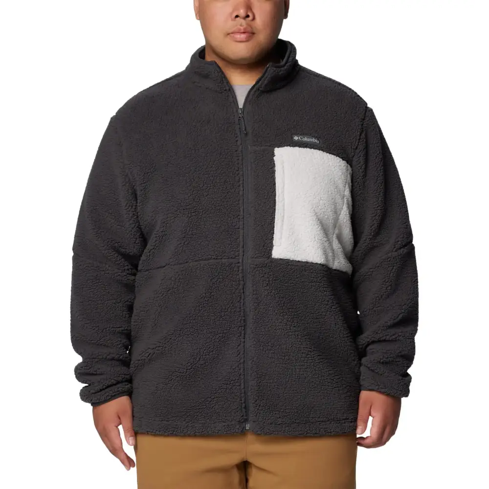 Columbia Mens Mountainside Heavyweight Fleece 2024 Shark Large - 2024 Shark / Large