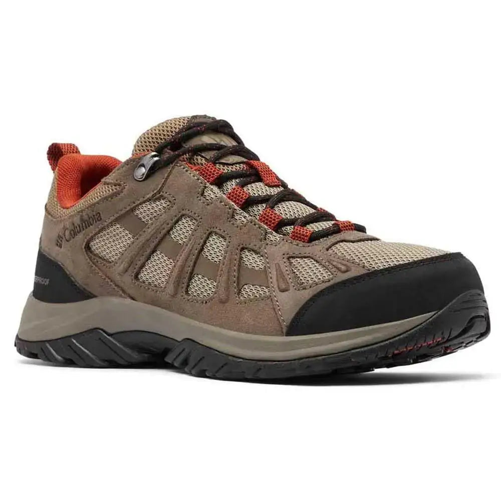 Columbia Mens Redmond III Waterproof 2024 Pebble/Dark Sienna 13 - 2024 Pebble/Dark Sienna / 13