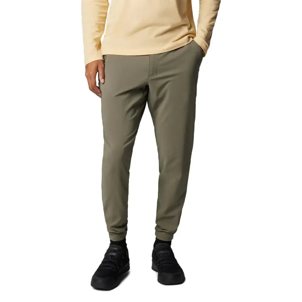 Columbia Mens Sage Peak Pull On Chino Pant Stone Green X-Large - Stone Green / X-Large