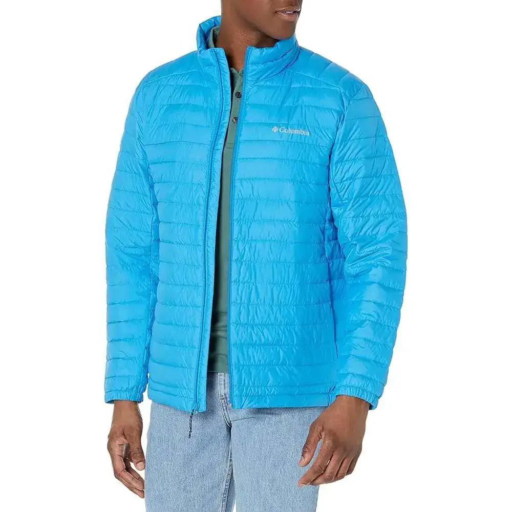 Columbia Mens Silver Falls Jacket Compass Blue 4X Big - Compass Blue / 4X