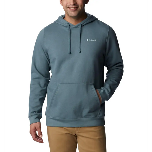 Columbia Mens Trek Graphic Hoodie Metal/Checkered Range Graphic X-Large - Metal, Checkered Range Graphic / X-Large