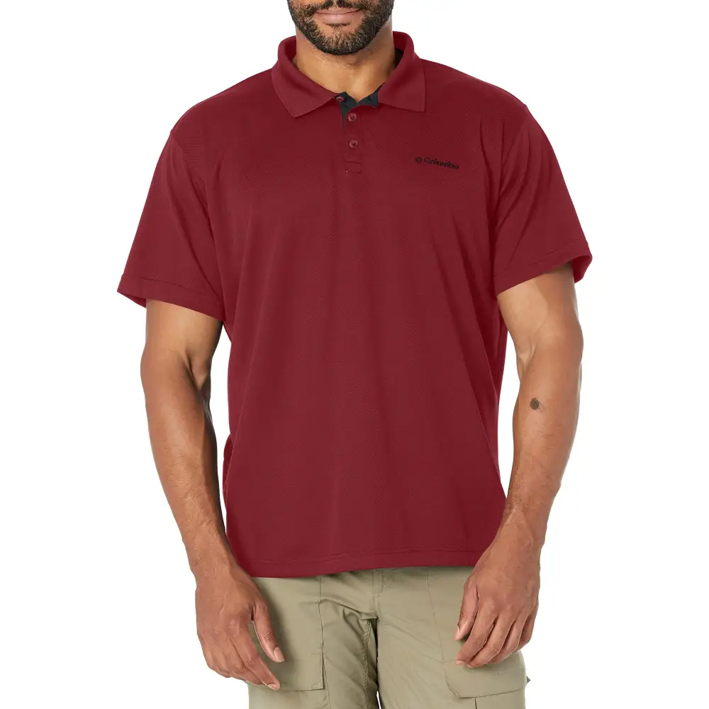Columbia Mens Utilizer Polo red Jasper X-Large - Red Jasper / X-Large