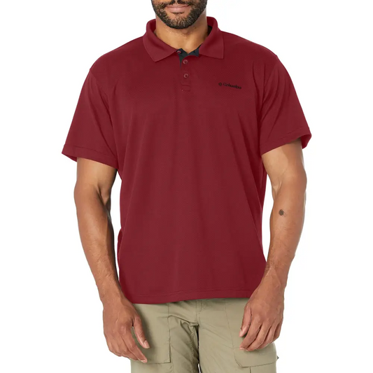 Columbia Mens Utilizer Polo red Jasper X-Large - Red Jasper / X-Large
