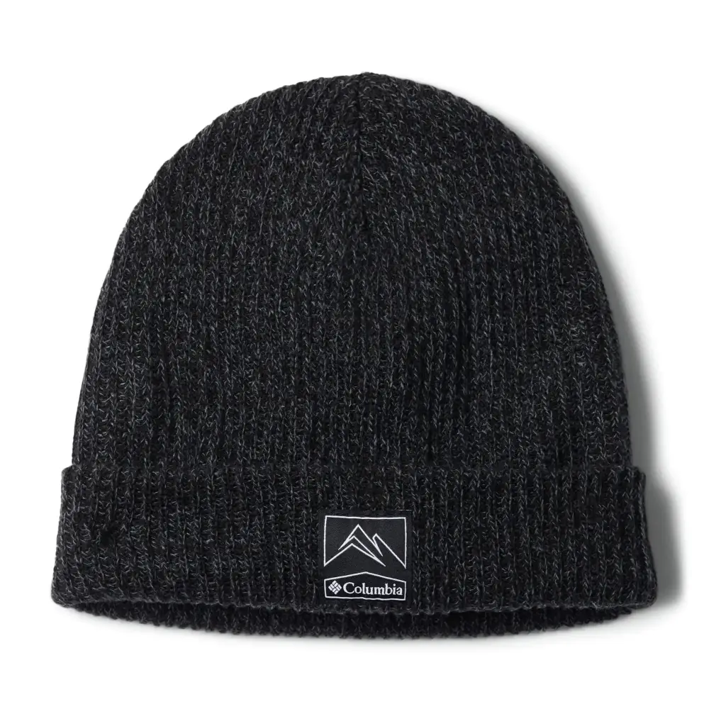 Columbia Mens Whirlibird Cuffed Beanie - Black/Graphite Marled / One Size