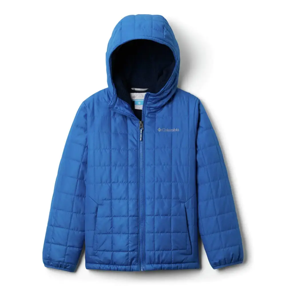 Columbia Toddler Rugged Ridge Sherpa Full Zip Jacket Winter Fleece - Bright Indigo / X-Small