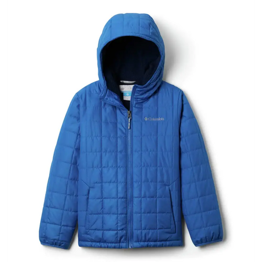 Columbia Toddler Rugged Ridge Sherpa Full Zip Jacket Winter Fleece - Bright Indigo / X-Small