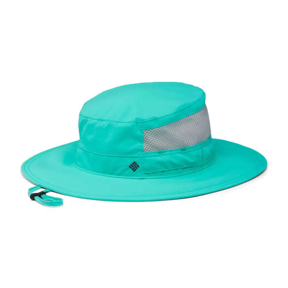 Columbia Unisex Bora Bora Booney Fishing Hat Electric Turquoise One Size - Turquoise/Gray / One Size
