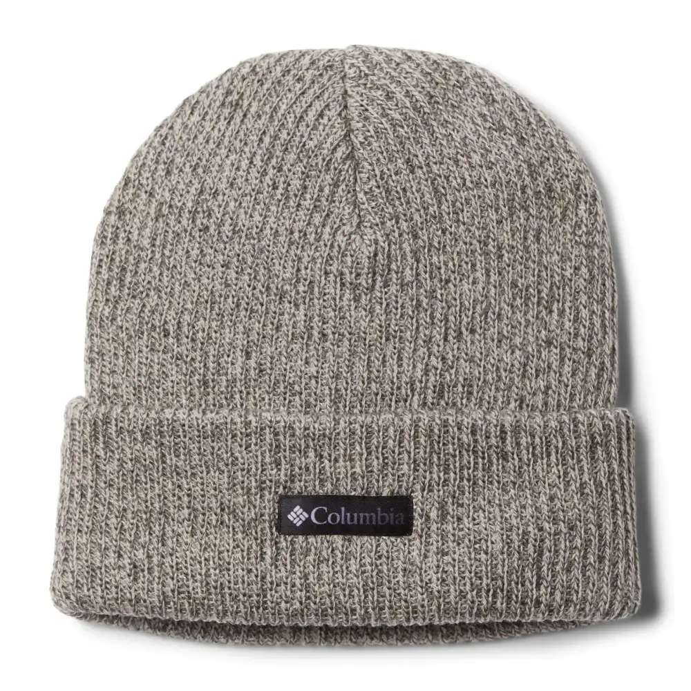 Columbia Unisex Whirlibird Cuffed Beanie Dark Stone/Shark Marled/Gradient Logo One Size - Dark Stone/Shark