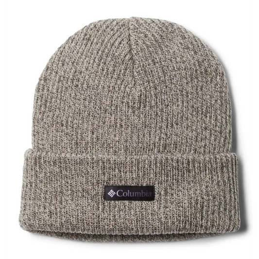 Columbia Unisex Whirlibird Cuffed Beanie Dark Stone/Shark Marled/Gradient Logo One Size - Dark Stone/Shark