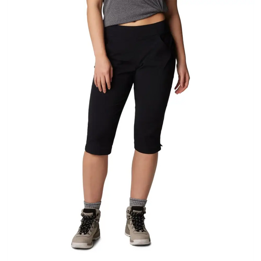Columbia Womens Anytime Casual Capri Pant Black Large - Black / Large