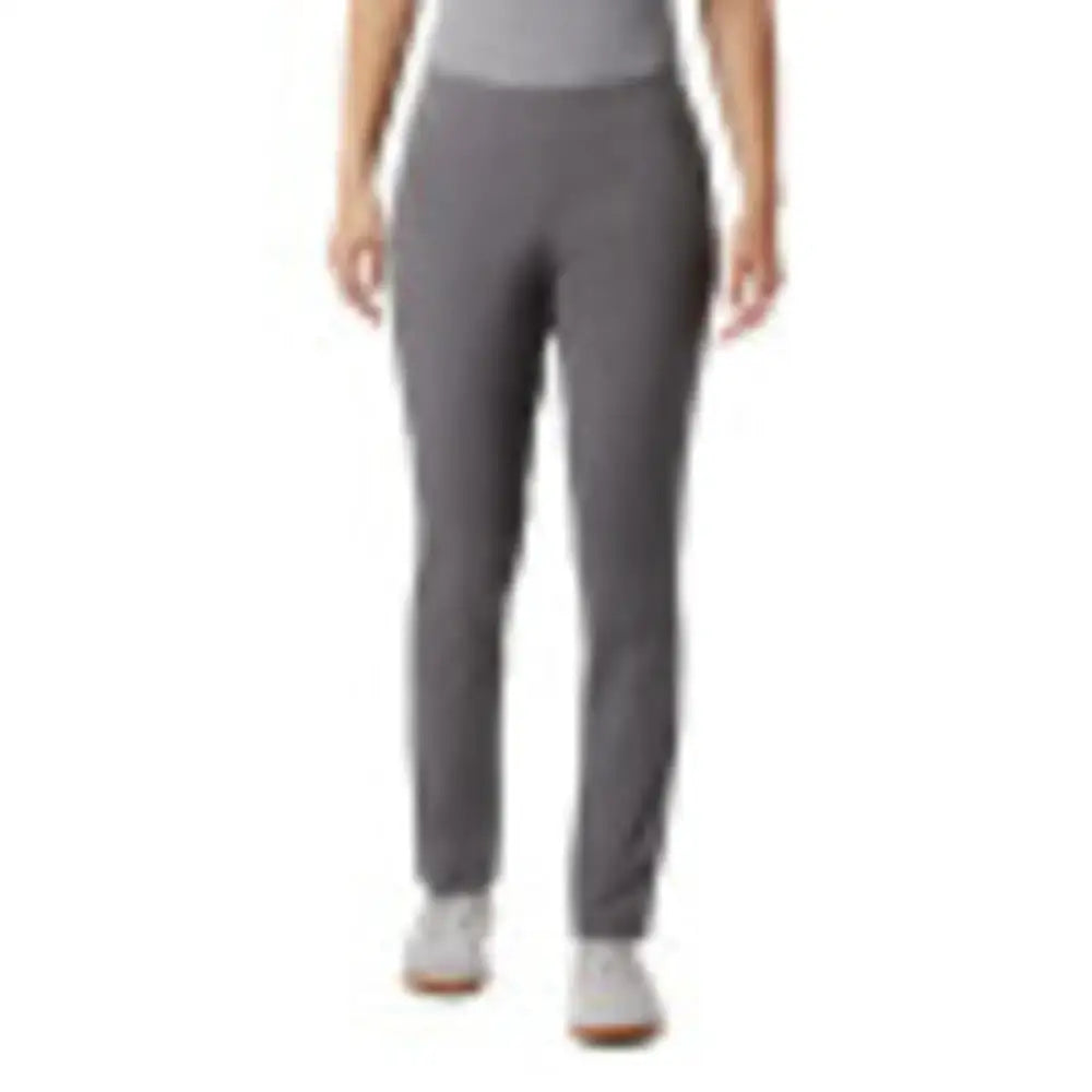 Columbia Womens Anytime Casual Pull On Pant City Grey 1X Plus - City Grey / 1X