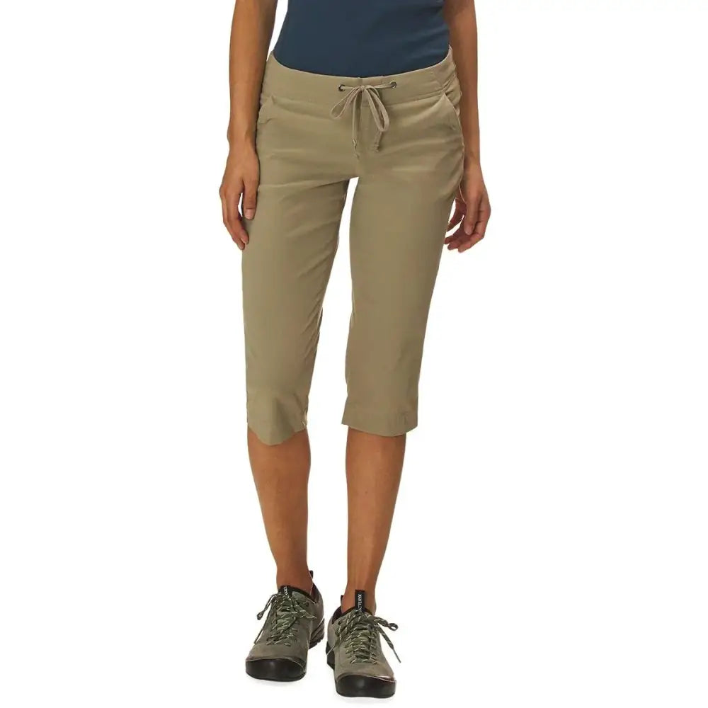 Columbia Womens Anytime Outdoor Capri Tusk 4 x 18 - Tusk / 4