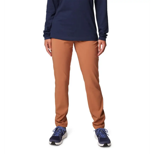 Columbia Womens Anytime Slim Pull-On Pant II Camel Brown X-Small - Camel Brown / X-Small