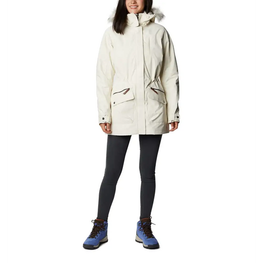 Columbia Womens Carson Pass Interchange Jacket Chalk Small - Chalk / Small-10X-Large