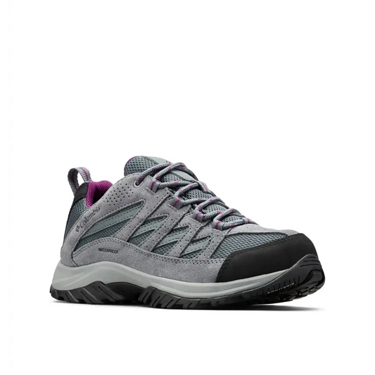 Columbia Womens Crestwood Waterproof Graphite/Wild Iris 7 - Graphite, Wild Iris / 7