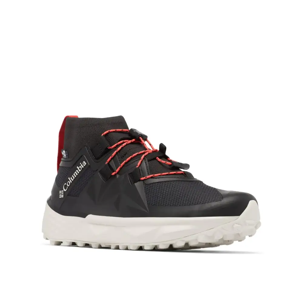 Columbia Womens Facet 75 Alpha Outdry Black/Red Coral 5.5 - Black/Red Coral / 5.5