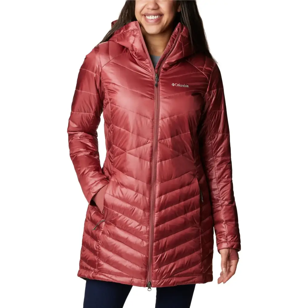Columbia Womens Joy Peak Mid Jacket Beetroot Medium - Beetroot / Medium