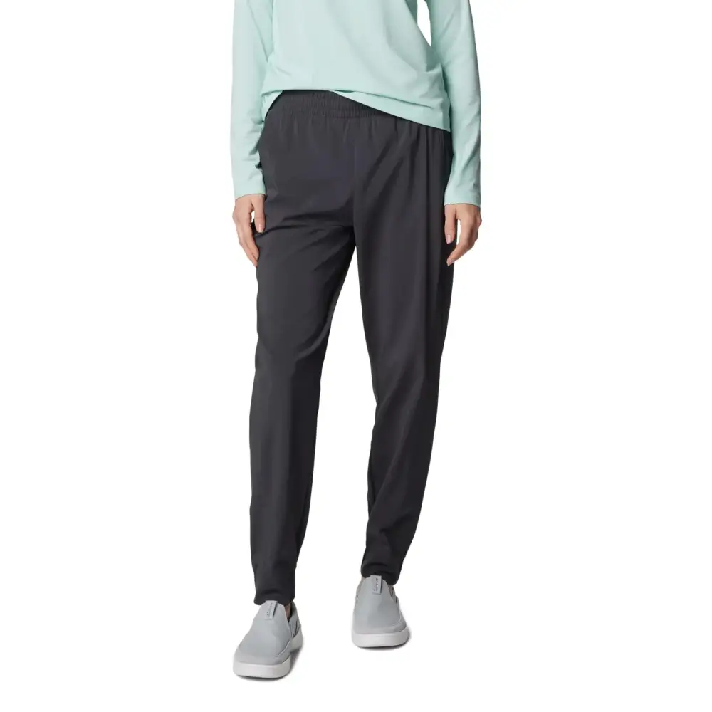 Columbia Womens PFG Uncharted Pull On Pant Shark X-Small - Shark / X-Small Short