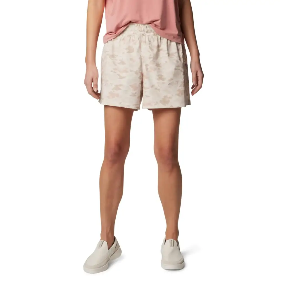 Columbia Womens PFG Uncharted Short Stone Uncharted Waters Medium - Stone Uncharted Waters / Medium/4’’ Inseam