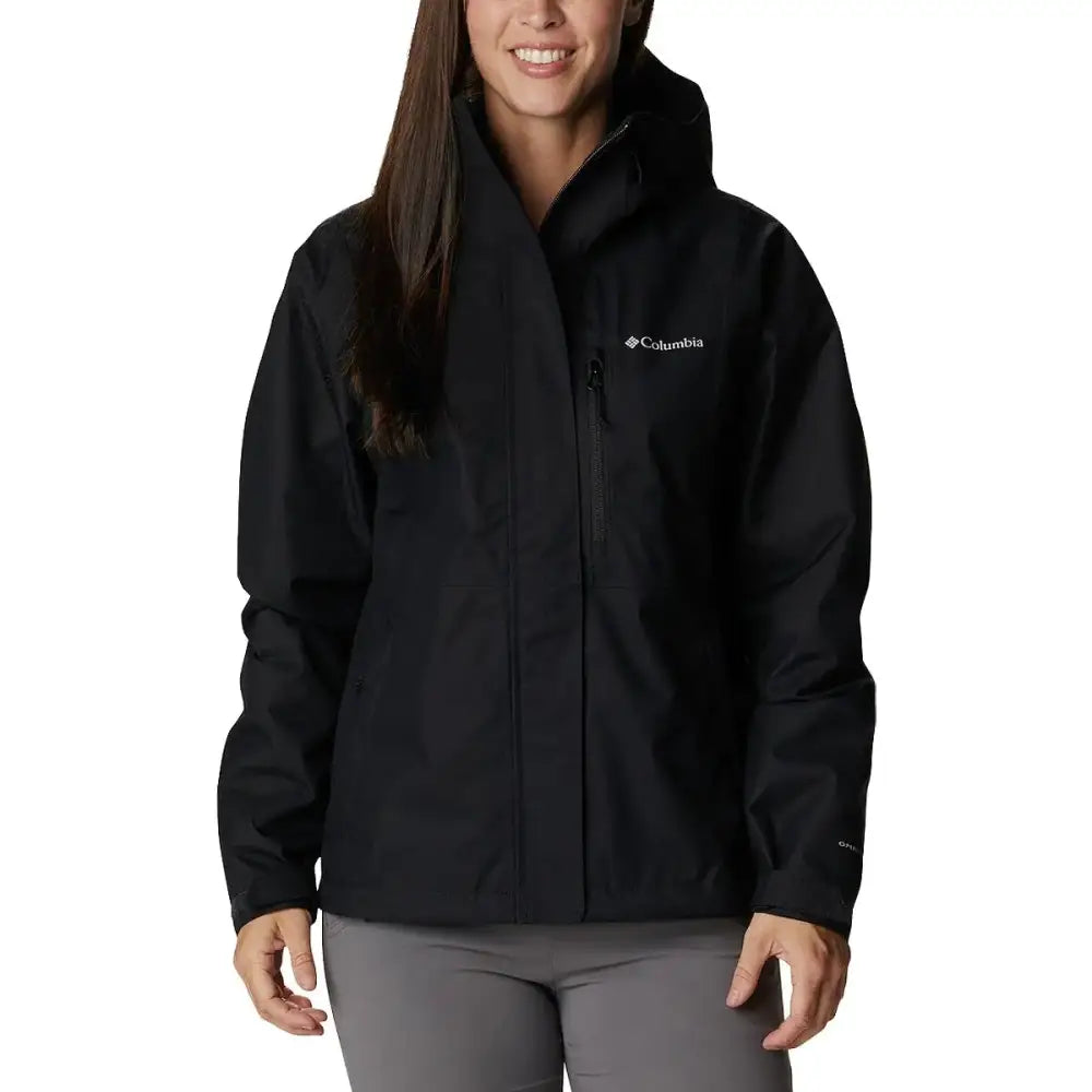 Columbia Womens Plus Size Hikebound Jacket Black 3X - Black / 3X