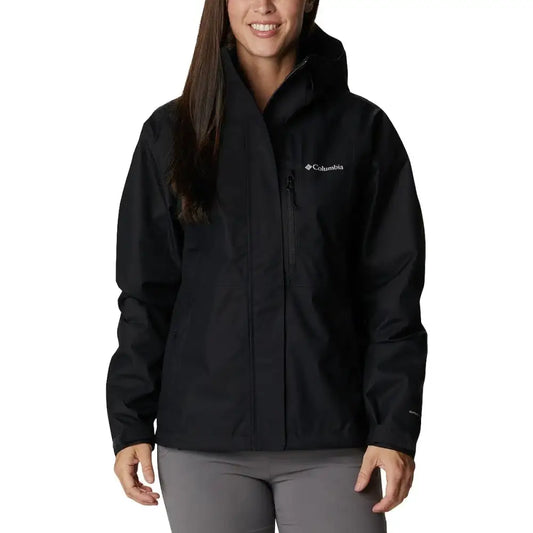 Columbia Womens Plus Size Hikebound Jacket Black 3X - Black / 3X
