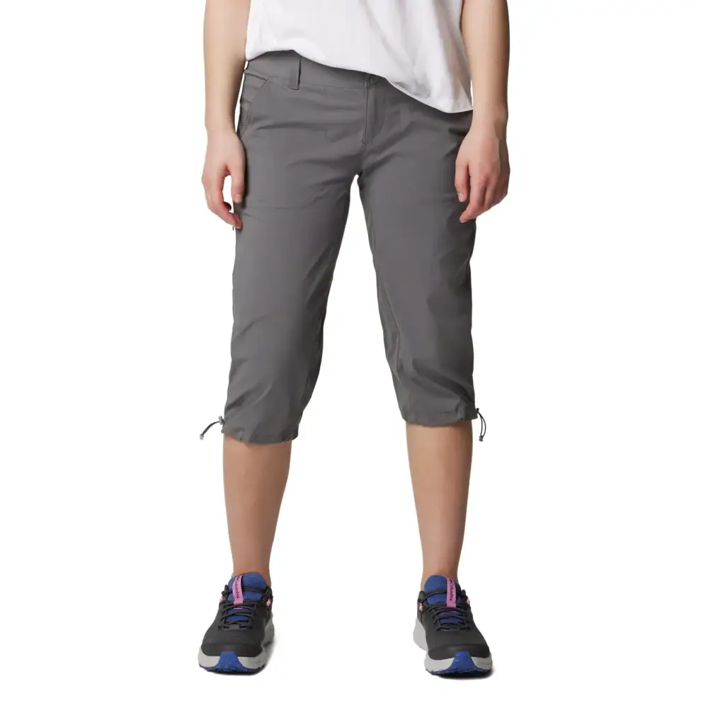 Columbia Womens Saturday Trail Ii Knee Pant City Grey 10x18 - City Grey / 10 Long