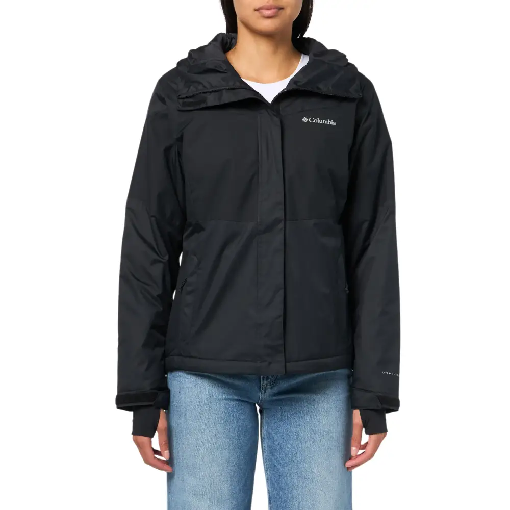 Columbia Womens Tipton Peak III Insulated Jacket Black Small - Black / Small