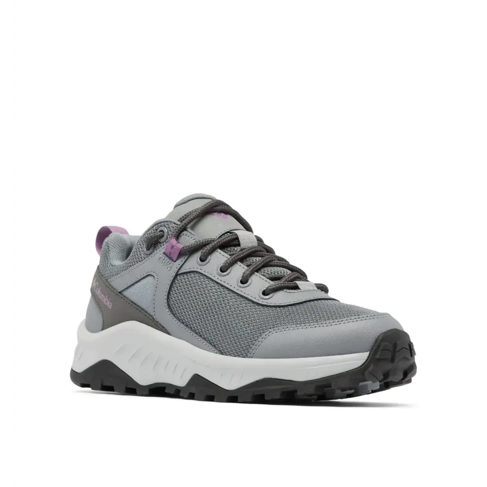 Columbia Womens Trailstorm Ascend Waterproof Titanium Grey Steel/Dark Lavender 6 - Ti Grey Steel, Dark Lavender / 6