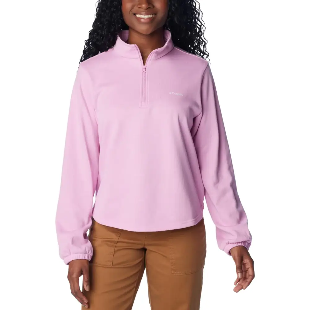 Columbia Womens Trek French Terry Half Zip Update Cosmos X-Large - Cosmos / X-Large