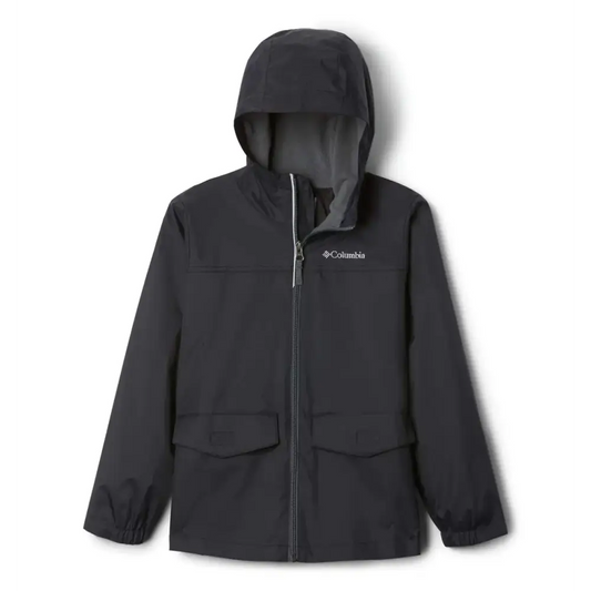 Columbia Youth Boys Rain-Zilla Jacket Black Medium - Black / Medium