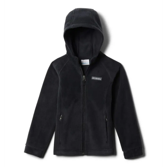 Columbia Youth Girls Benton II Hoodie Black - Black / Large